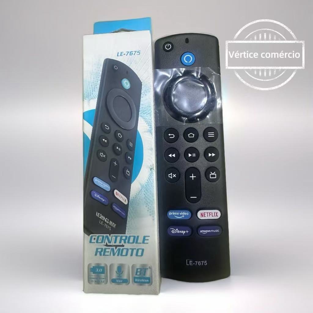 Controle Remoto Para Amazon Fire Stick e Fire Stick 4k Alexa Comando de Voz