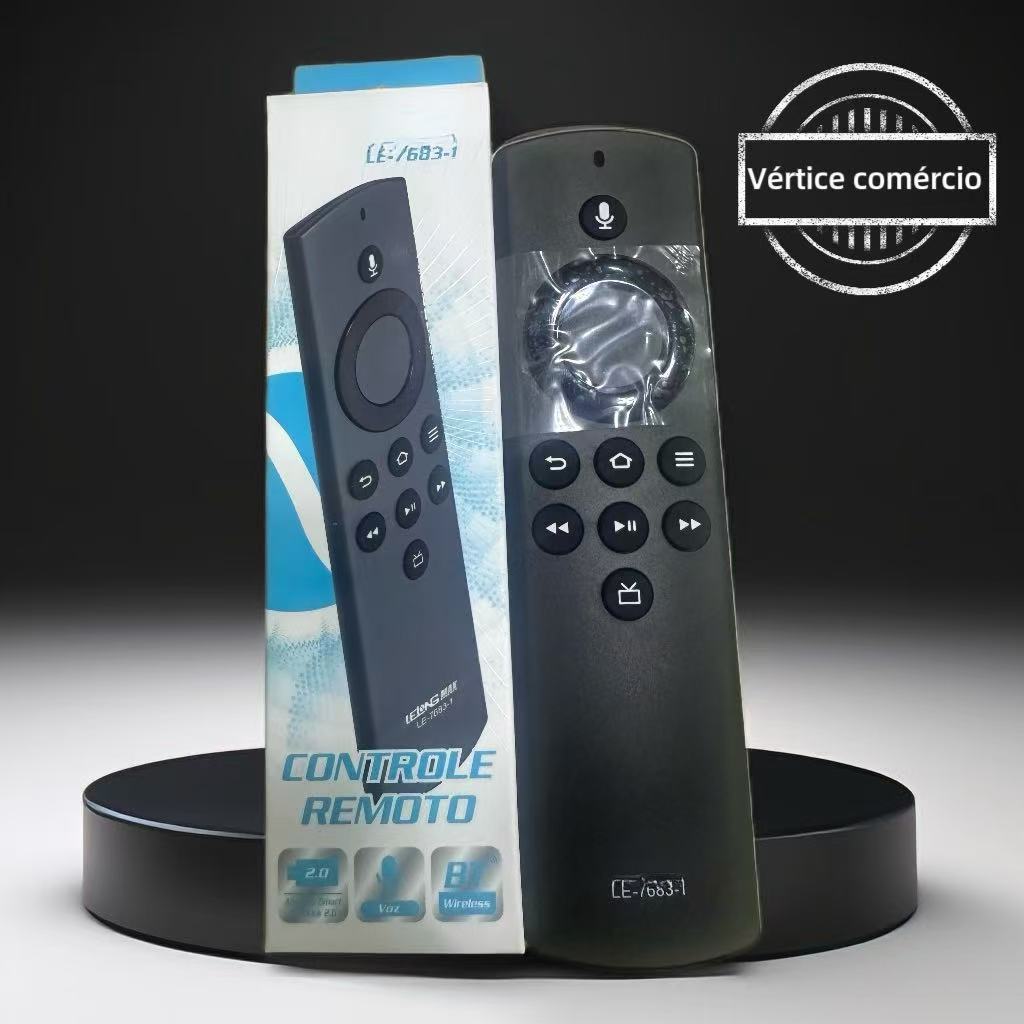 7683 Controle Compatível para Amazon Fire Stick h69a73 S3l46N com Comando de Voz