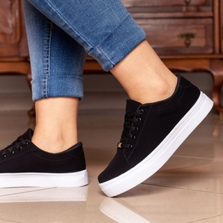 Tênis Feminino Casual Confortável Básico Leve Calcelove
