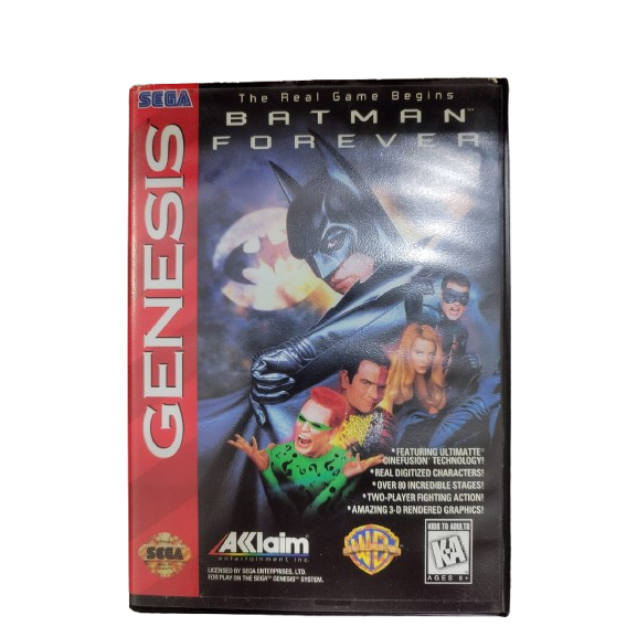 Jogo MegaDrive Batman Forever