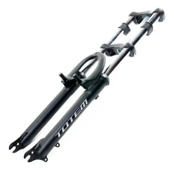 Garfo Suspensão D/ Bike 26 Disco Standard 21,1mm Totem Preto