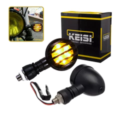 Pisca Led Moto Universal Par Custom Modelo Ml02 Dianteiro/Traseiro