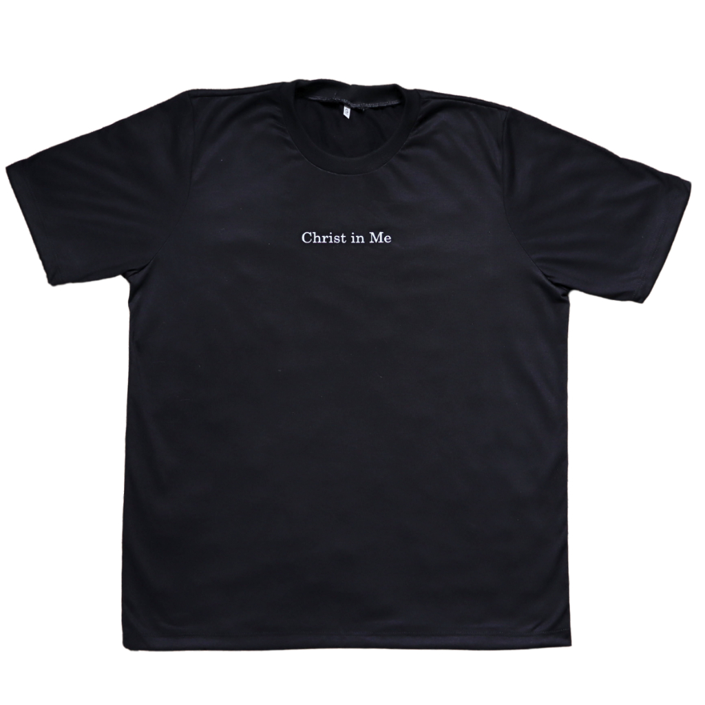 Camiseta Preta Basica Lisa Infantil Cristã Fé Confortavel Masculina Macia para Crianças