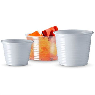 -Potes Transparentes Plásticos Descartáveis -  Copoplast em Oferta na Shopee