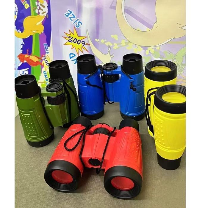 Binoculo Com Bussola Zoom 4x46 Infantil Compacto Infantil