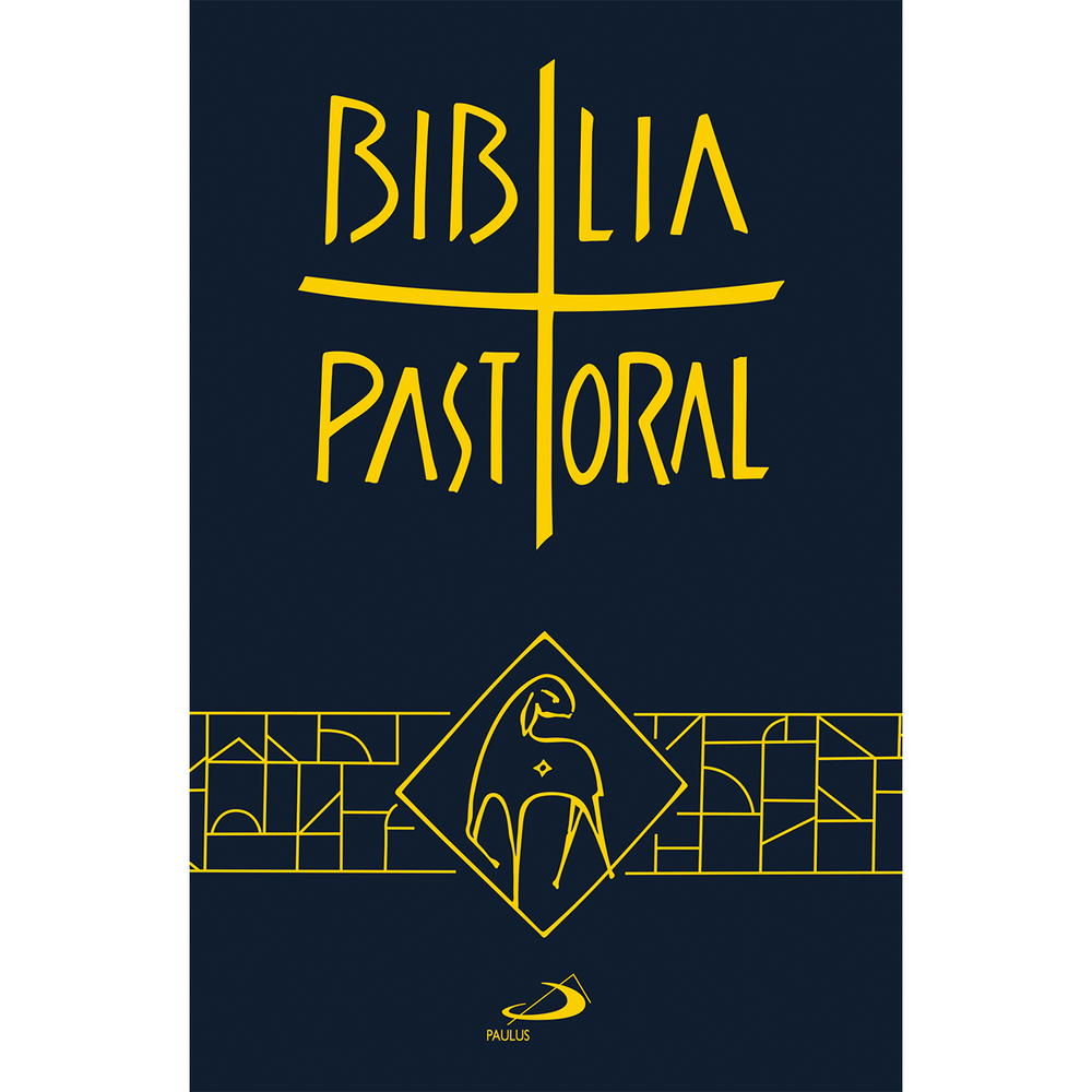 Livro Bíblia Pastoral - Bolso - Capa Cristal - Religião e Filosofia