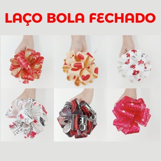 LAÇO BOLA 11CM PARA KIT PRESENTE em Oferta na Shopee