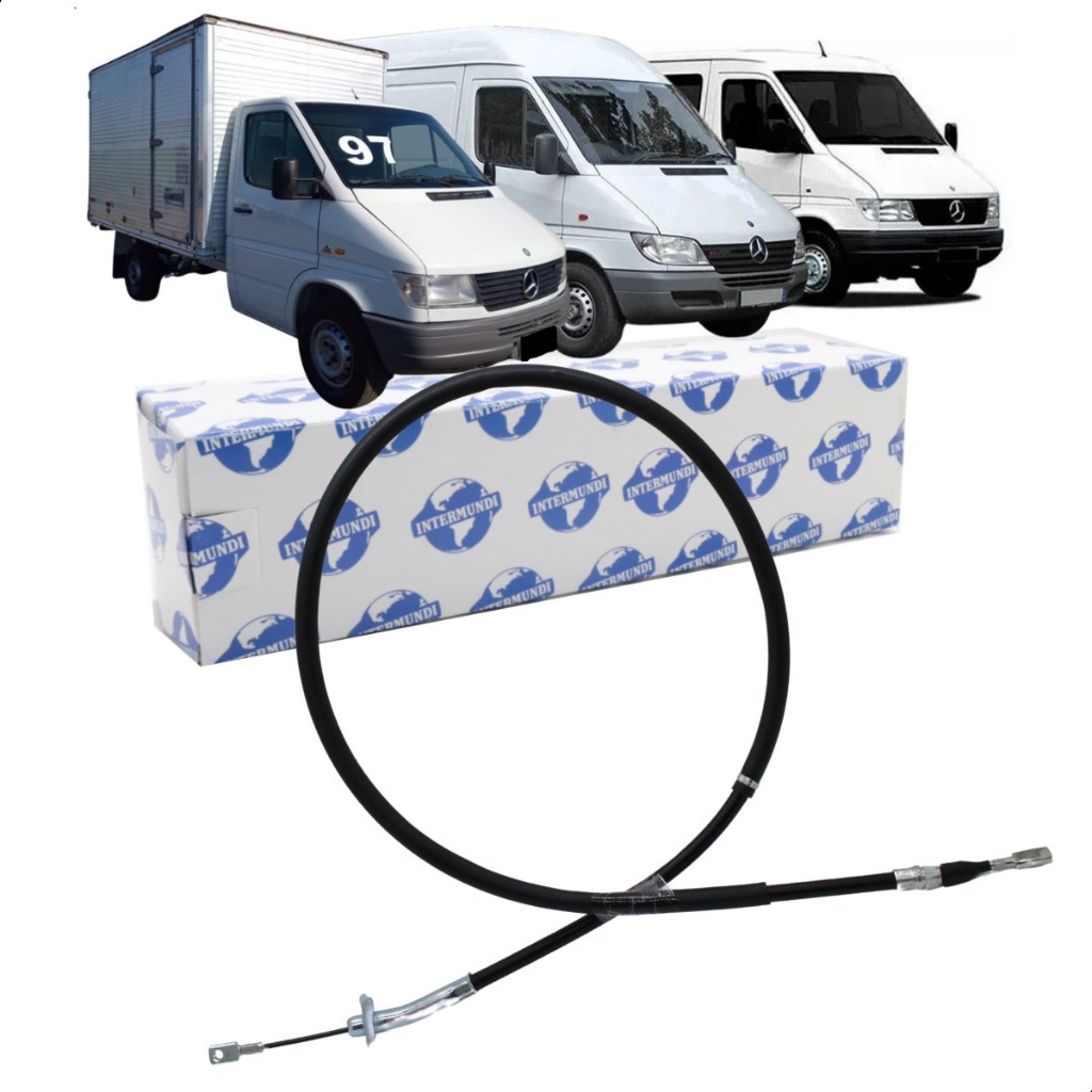 Cabo Freio Mão Traseiro Dir/Esq Sprinter 312/313 1997 a 2012