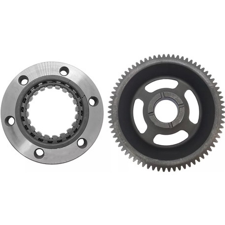 Engrenagem Colar + Placa Partida Fazer 250 Lander Tenere 250