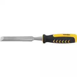 Formão chanfrado 3/4" aço carbono cabo emborrachado - Vonder