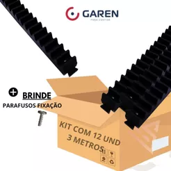 kit 12 Gomos de cremalheira para portão deslizante GAREN