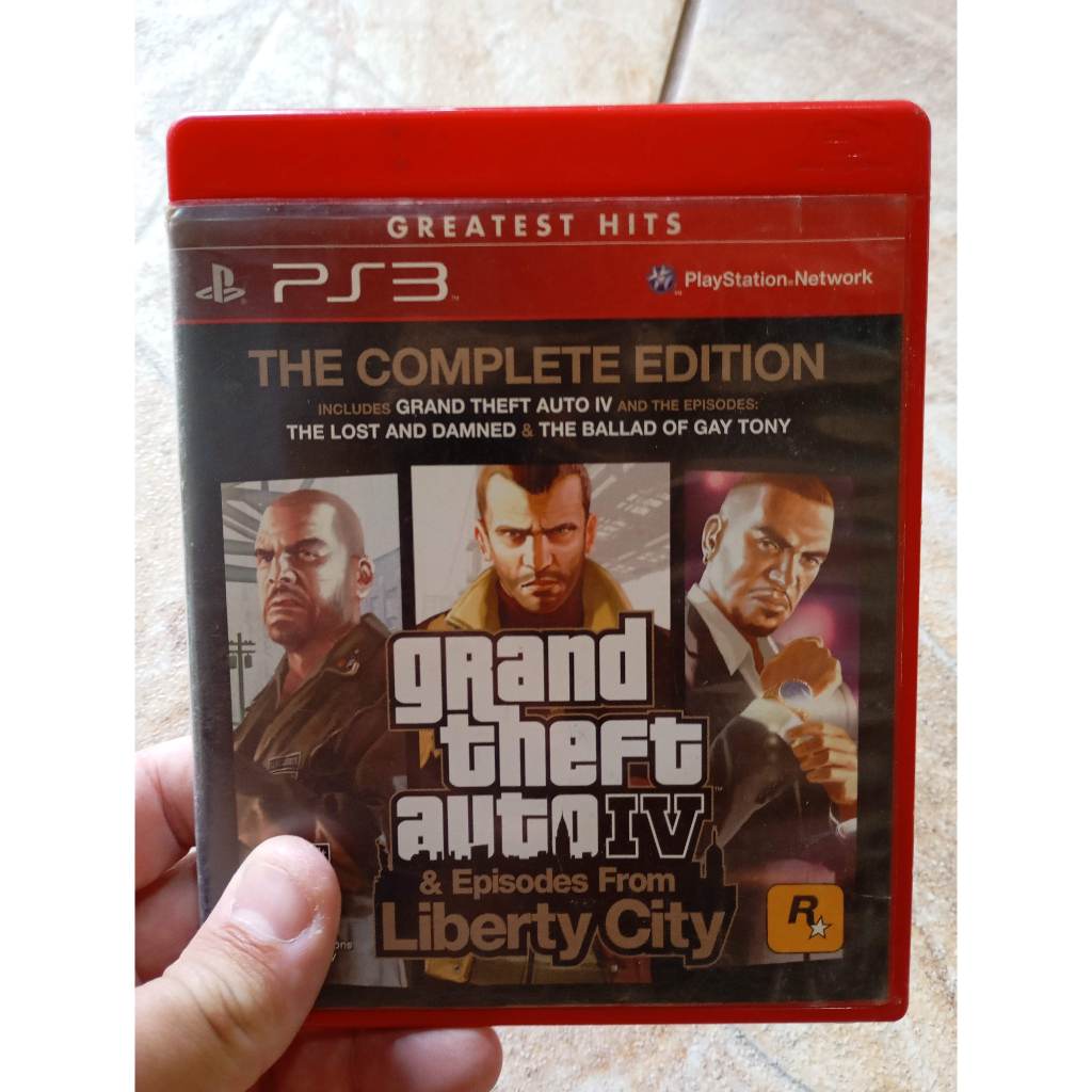 Jogo GTA 4 original do ps3 complete edition