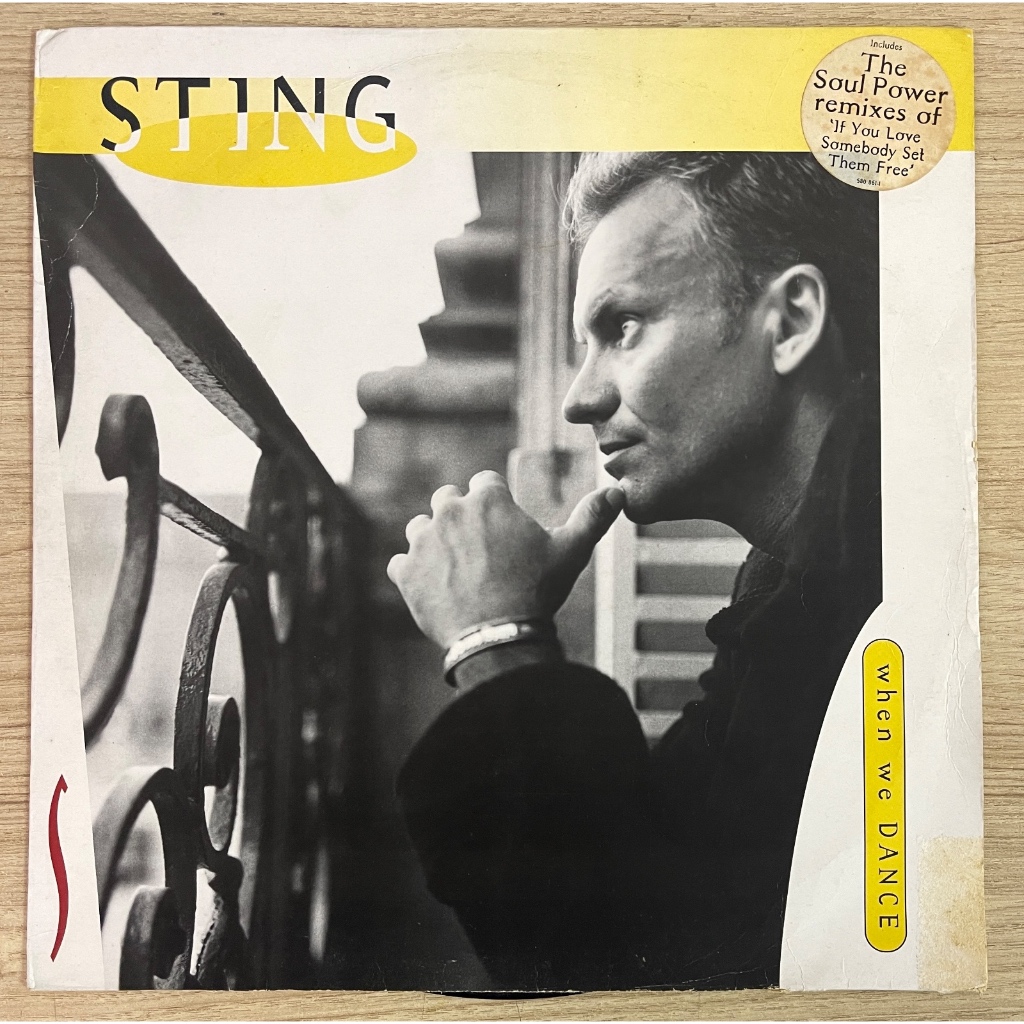 LP Disco Vinil Sting - When We Dance