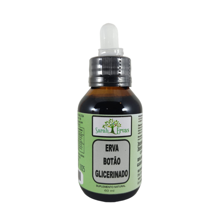 ERVA BOTÃO - EXTRATO GLICERINADO 60 ML (TINTURA MÃE)