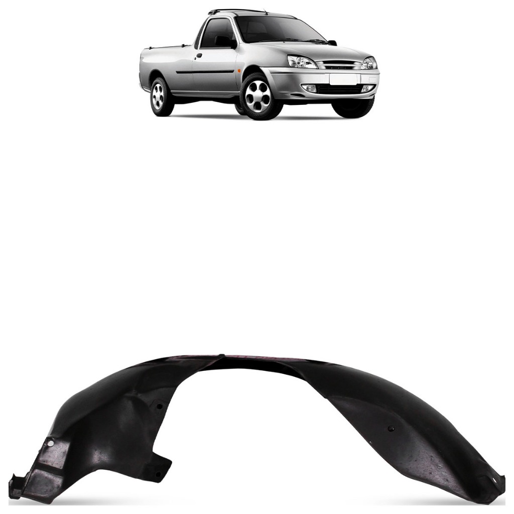 Parabarro Dianteiro Fiesta 2000 2001 Courier 2000 2001 2002 em Oferta na Shopee