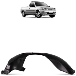 Parabarro Dianteiro Fiesta 2000 2001 Courier 2000 2001 2002