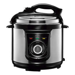 Panela de Pressão Elétrica 4L Elgin PPR10 840W Inox