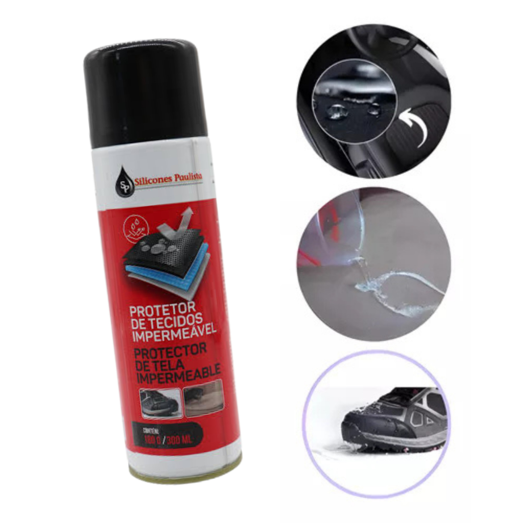 Spray Impermeabilizante para tecidos e estofados 300ml 1 lata