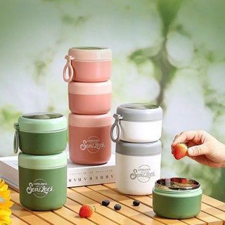 Kit Trio Marmita Inox 304 com isolamento, bloqueio de temperatura e reservação de calor. em Oferta na Shopee
