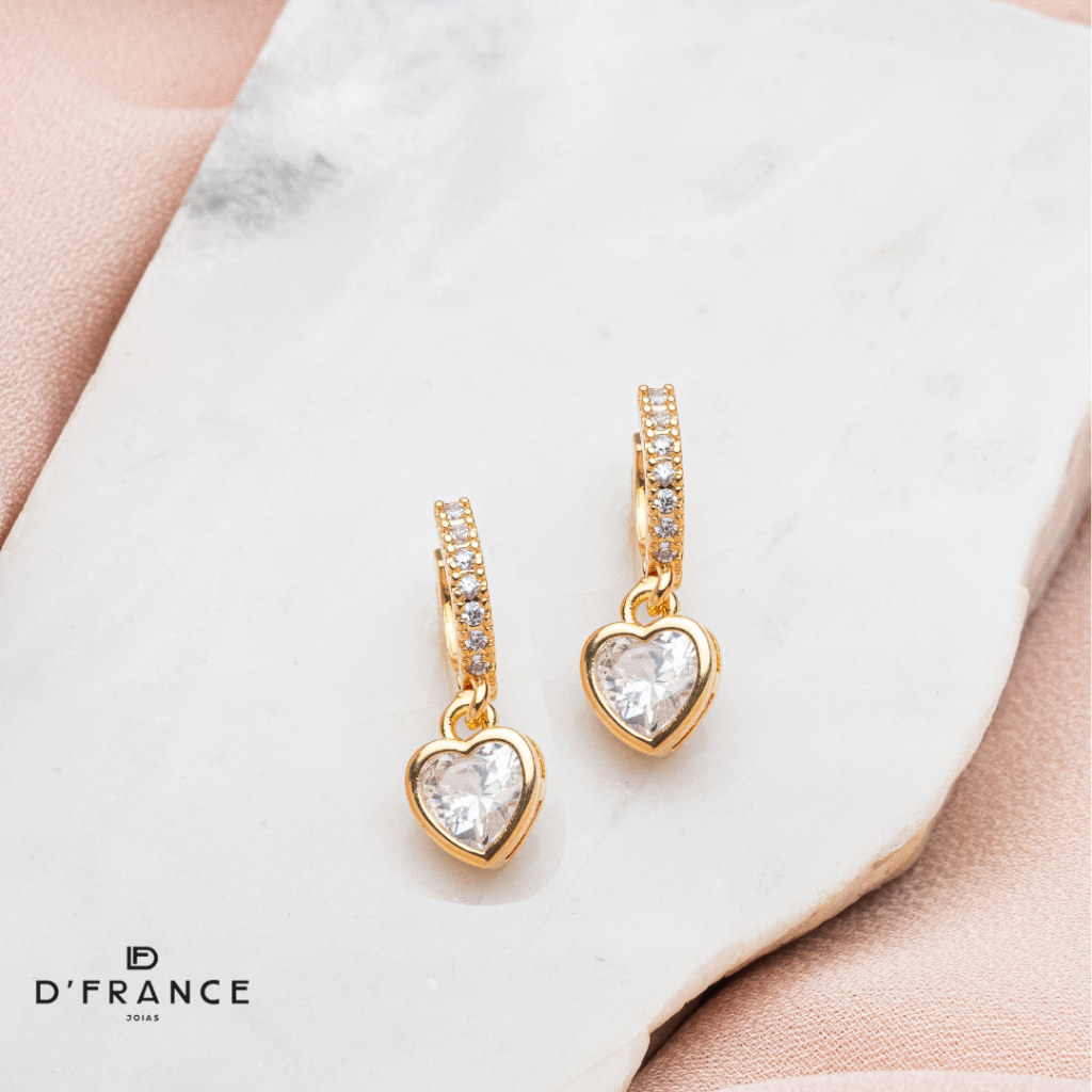 Brincos Argolas Semi Joias: Onde Comprar | BuscaProdutos