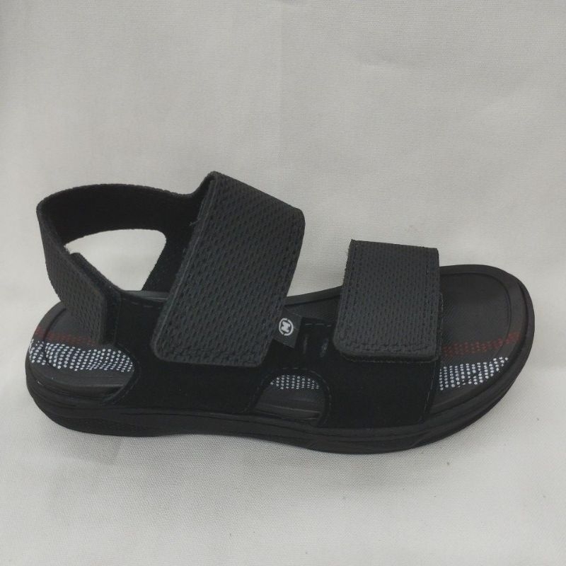 Sandália Molekinho Papete Juvenil Menino 2402.744 Preto 100% Original com Nota Fiscal e Garantia
