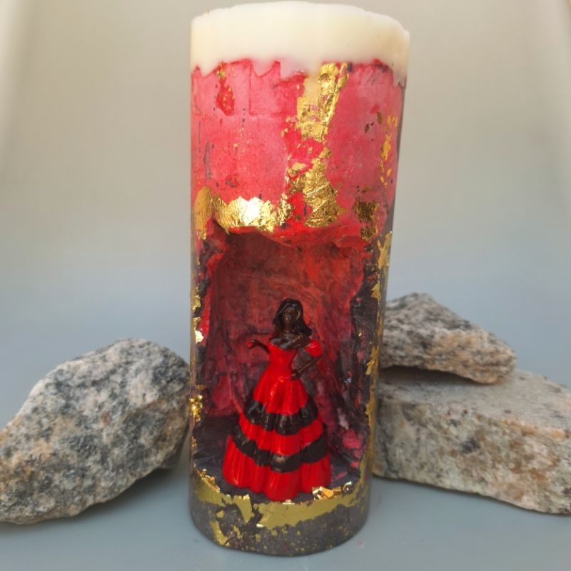 Oratório Pomba gira - Maria Navalha, Maria Mulambo, Cigana Esmeralda, Cacurucaia
