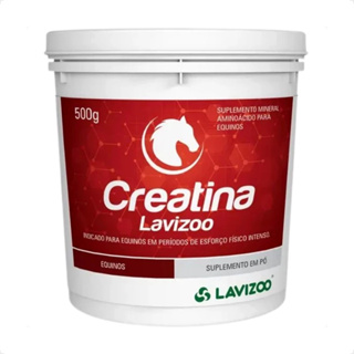 Creatina Lavizoo Suplemento para Equinos - 500 g em Oferta na Shopee