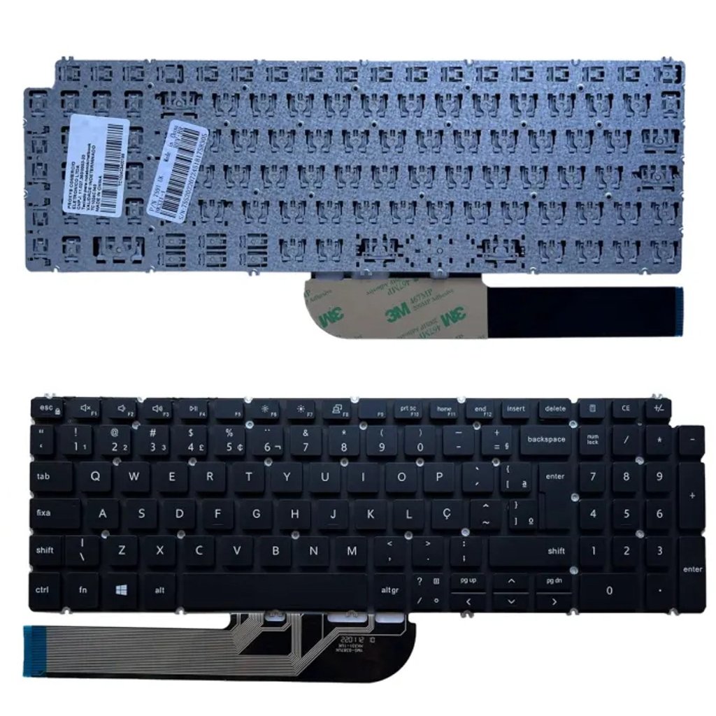 Teclado para Dell Vostro 15 3501 5584 5580 Latitude 3501 Inspiron 15 3501 3502 P88F P90F P85F P106F