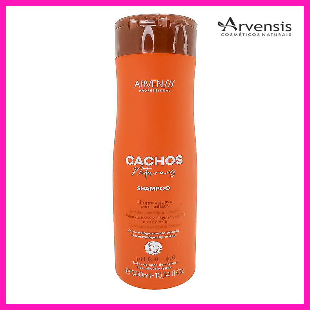 Arvensis Shampoo Cachos Naturais 300ml (Sem Sulfato)