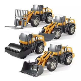 Miniatura Escavadeira Rolo Compressor Escala 1:50 Com Fricção XZ-1794 em Oferta na Shopee