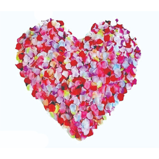 100 Pétalas de Rosas Artificiais Casamento Festas Romantico em Oferta na Shopee