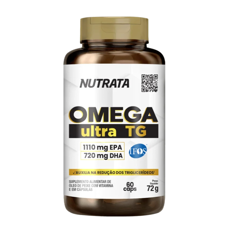 Ômega 3 Ultra TG Nutrata 60 Cáps Ômega 3 Ultra TG Nutrata Original Ômega 3 Ultra …
