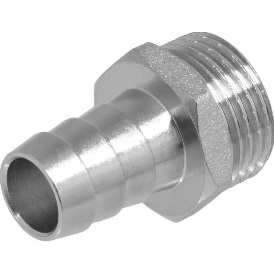 Espigão 3/4 Aço Inox 304 Com Rosca Macho 3/4 - 20mm - Bsp Conexão