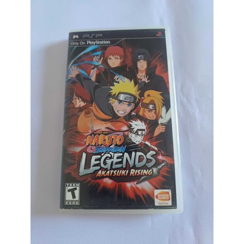 Naruto Shippuden Legendas Akatsuki Psp