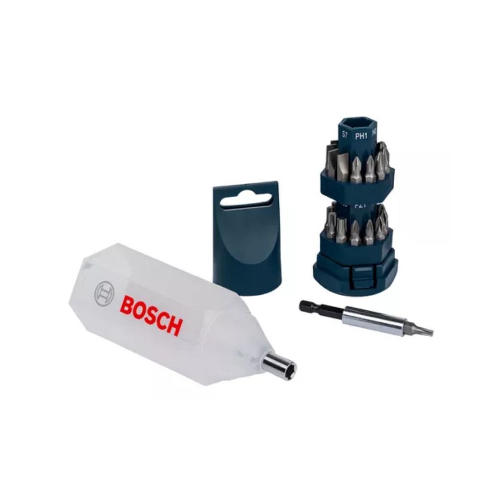 Kit de Pontas com 25 Peças BIGBIT Bosch em Oferta na Shopee