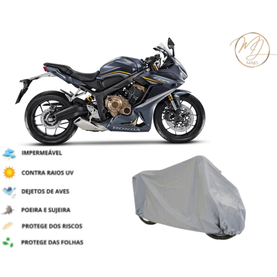 Capa Premium Para cobrir HONDA CBR 650F 100% FORRADA - Capa de Proteção Bezz ZNA