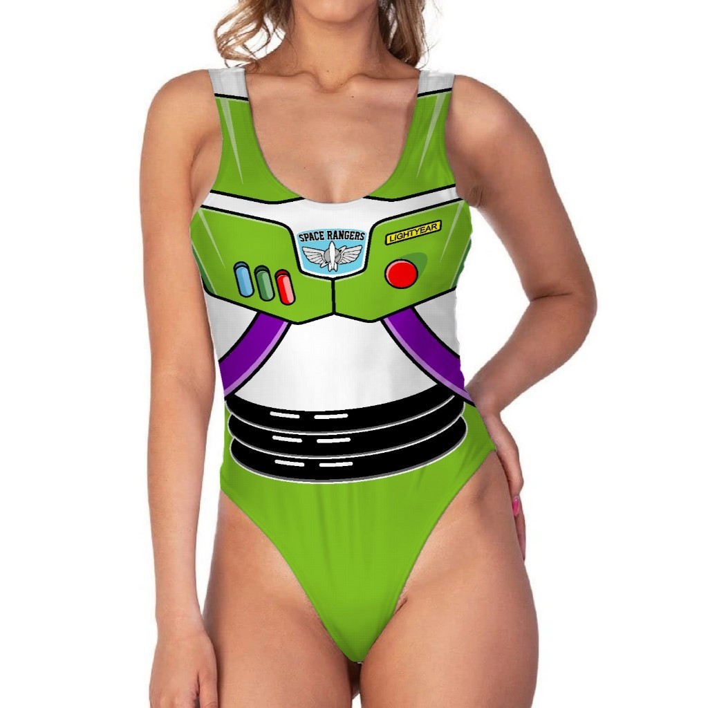 Body Toy Buz Feminino Wood Fantasia Carnaval Adulto Regata Personagem Desenho em Oferta na Shopee