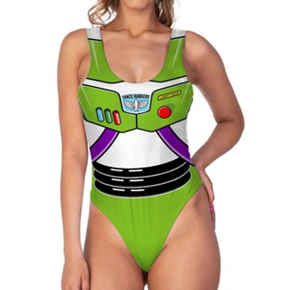Body Toy Buz Feminino Wood Fantasia Carnaval Adulto Regata Personagem Desenho em Oferta na Shopee