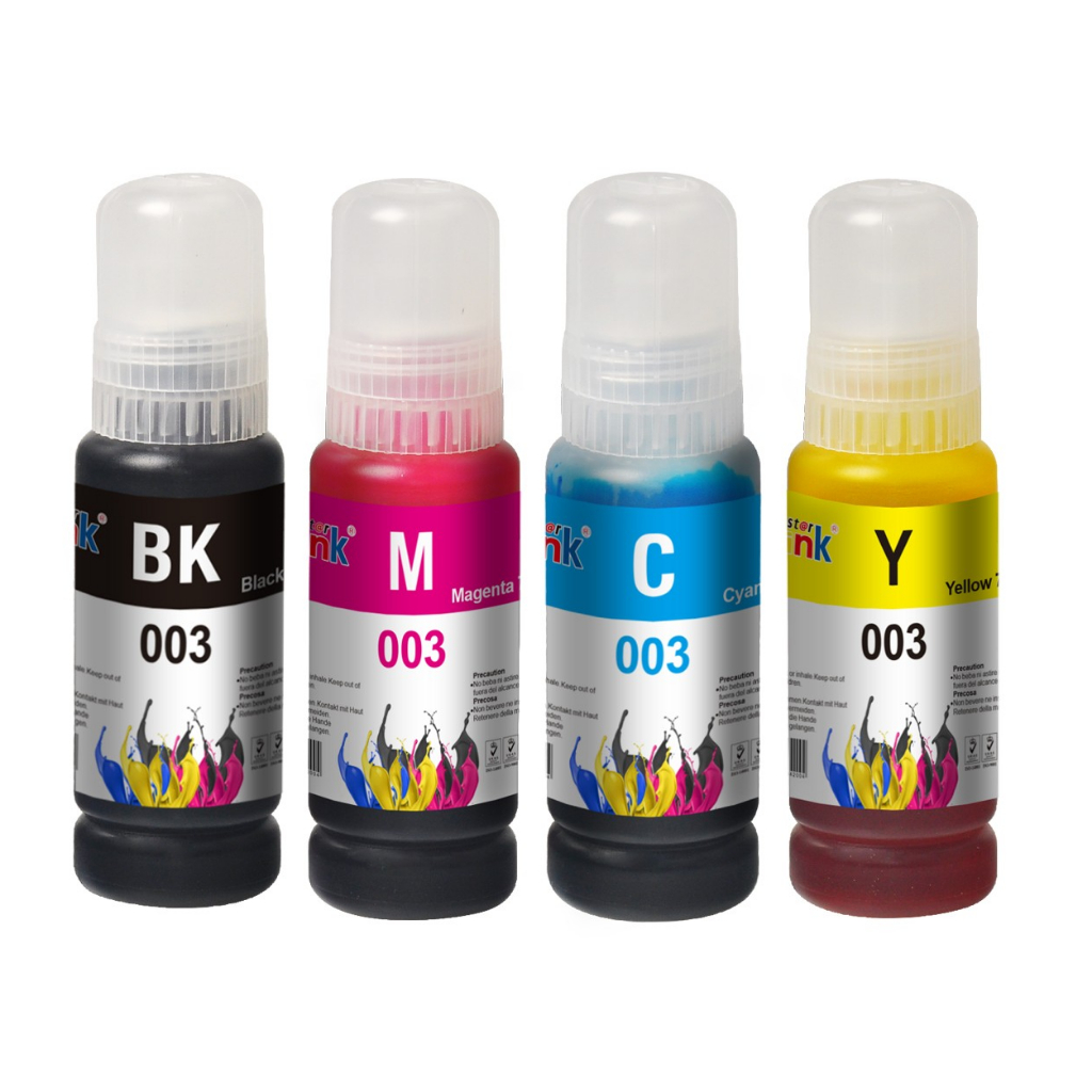 Kit Tinta Refil Compatível 540 Ep | Star Ink 70ml | 4 Unidades