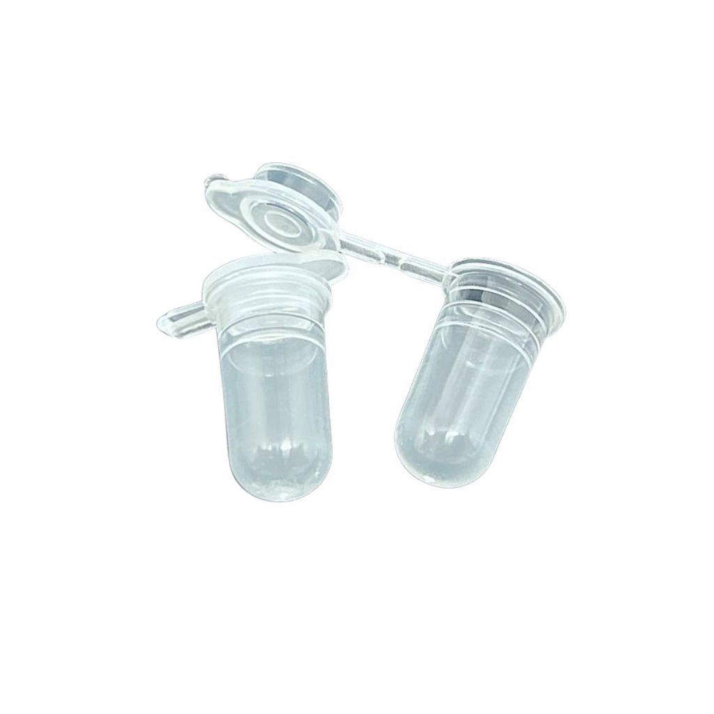 Microtubo Flaconete Batom 0,7ml Interno 1,0ml Com 500 Unidades Incolor