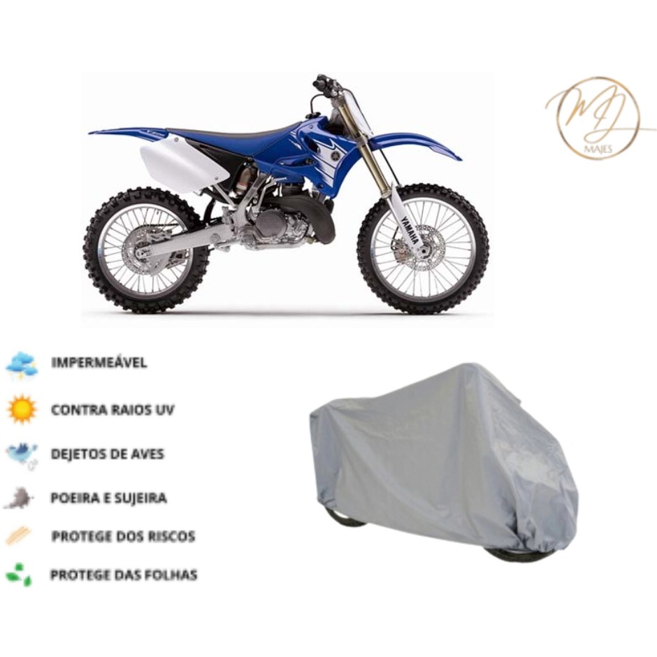 Capa Premium Para cobrir YAMAHA YZ 250 100% FORRADA - Capa de Proteção Bezz ZNA