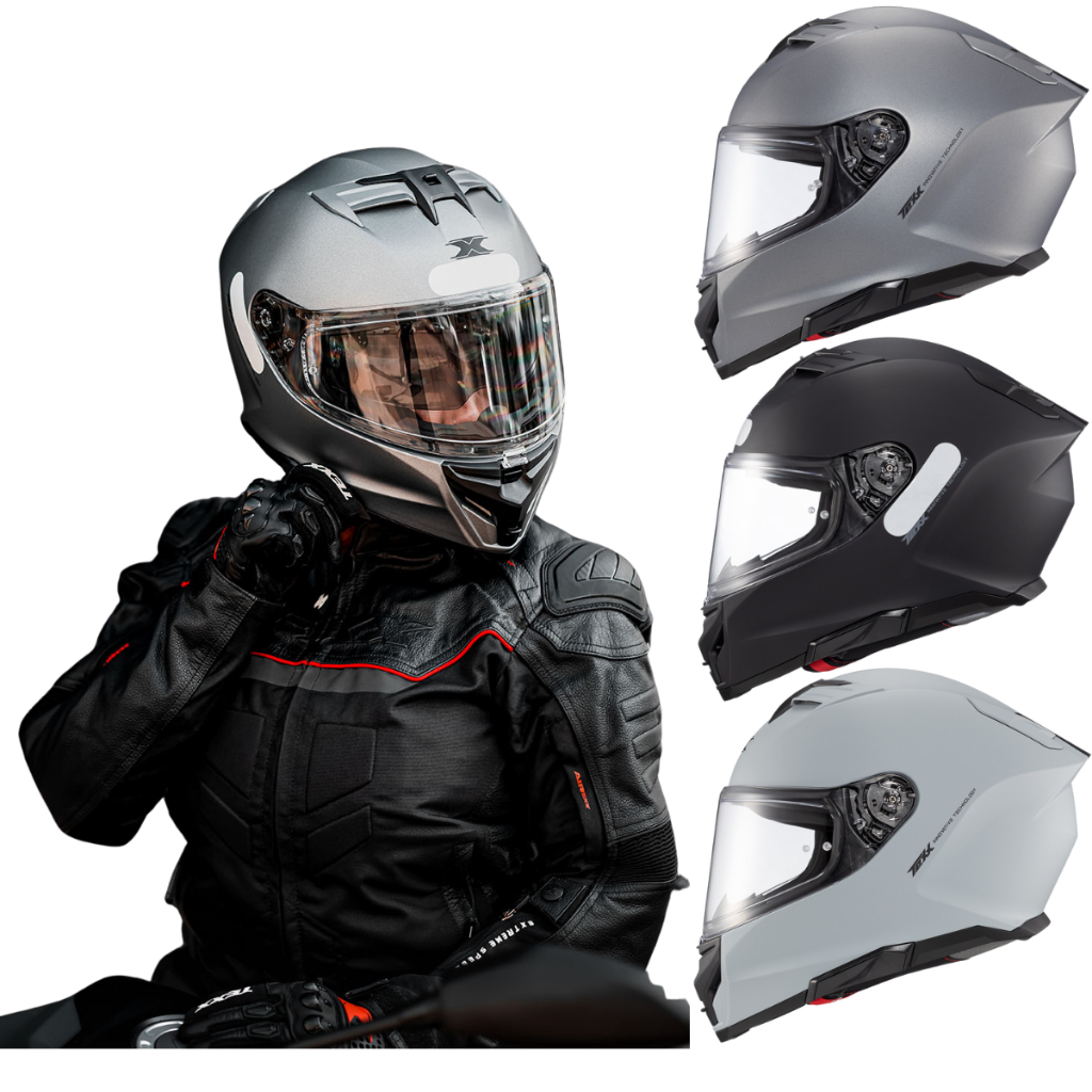 Capacete Moto Fechado Esportivo Com Óculos Solar Texx Kaiman em Oferta na Shopee
