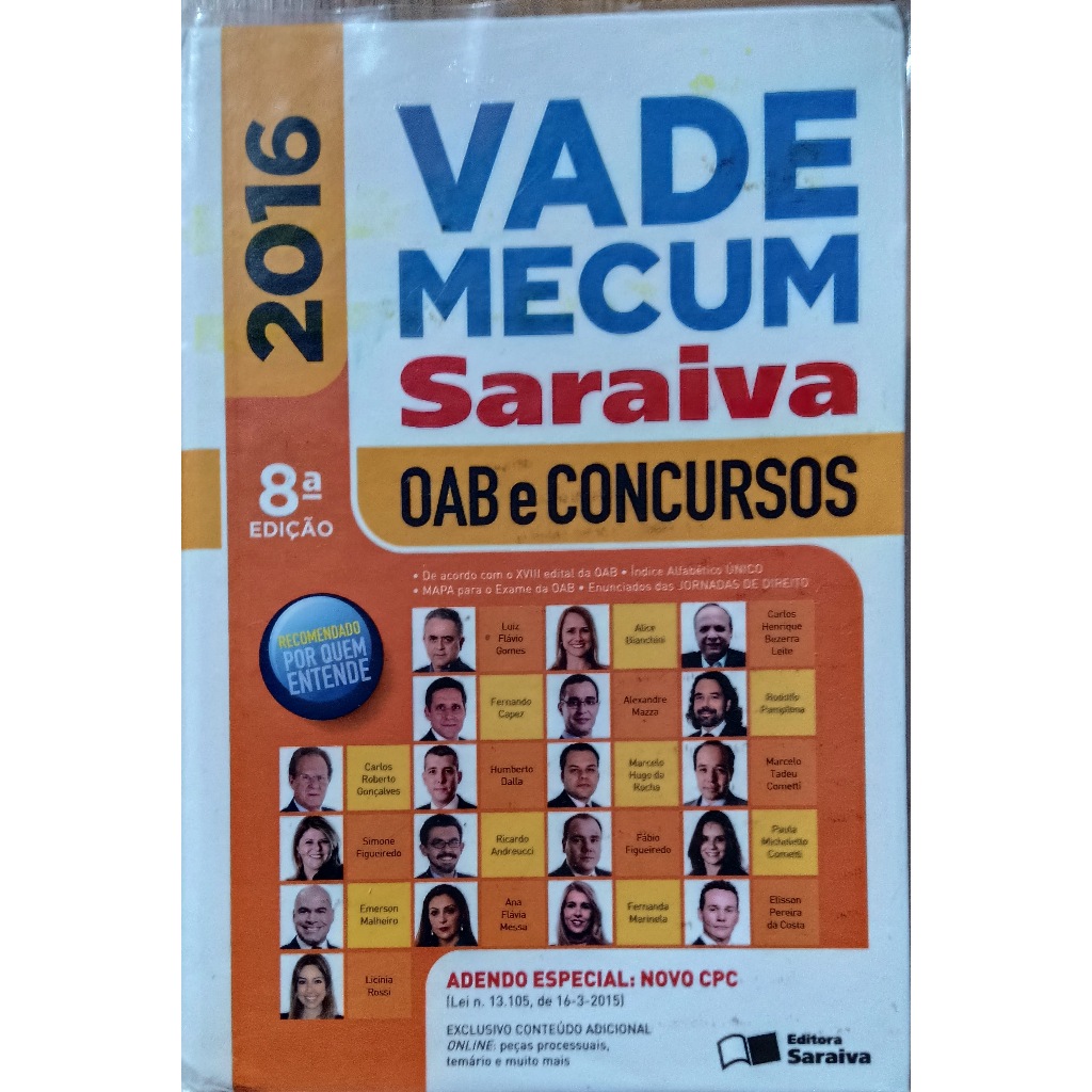 Vade Mecum Saraiva. OAB e Concursos