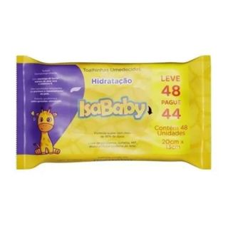 Lenço Toalhinhas Umedecidas Isababy Leve 48 Pague 44