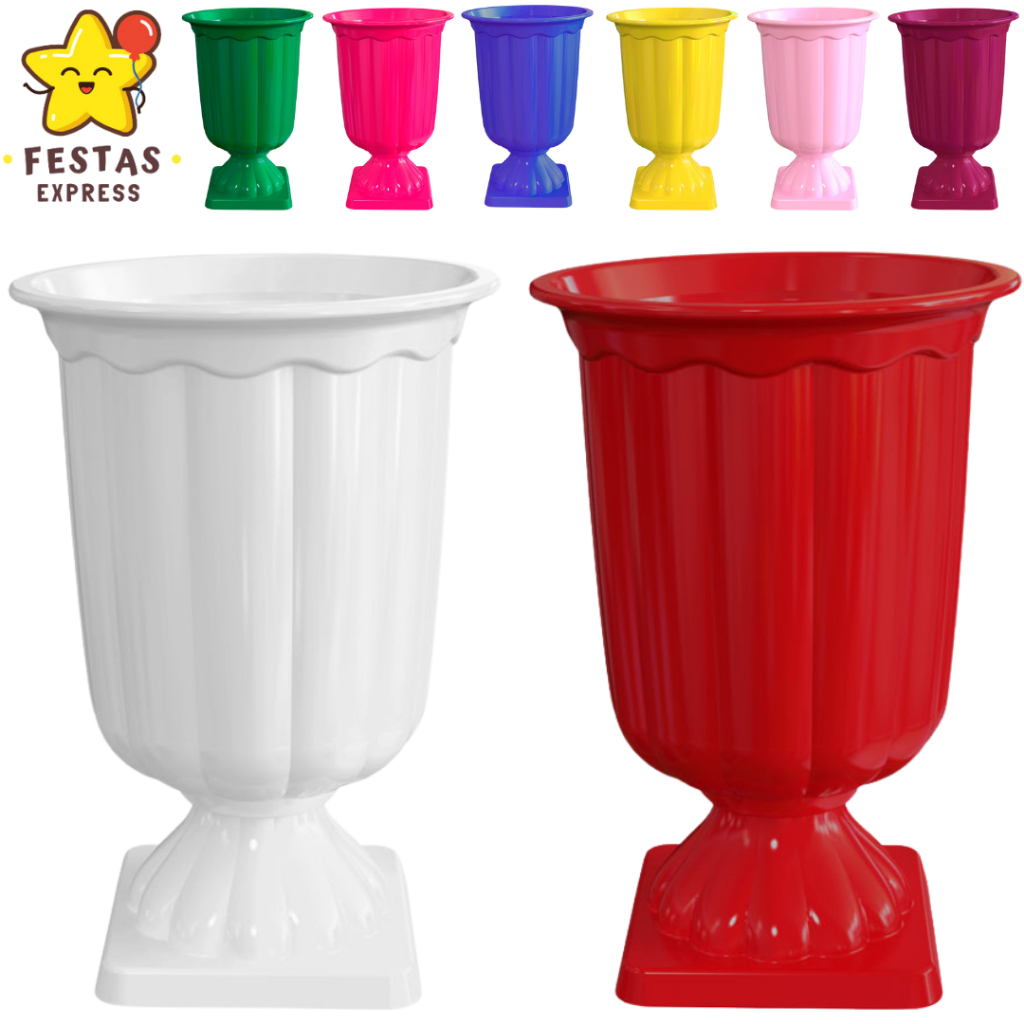 Kit 2 Vasos Gregos - Decoração