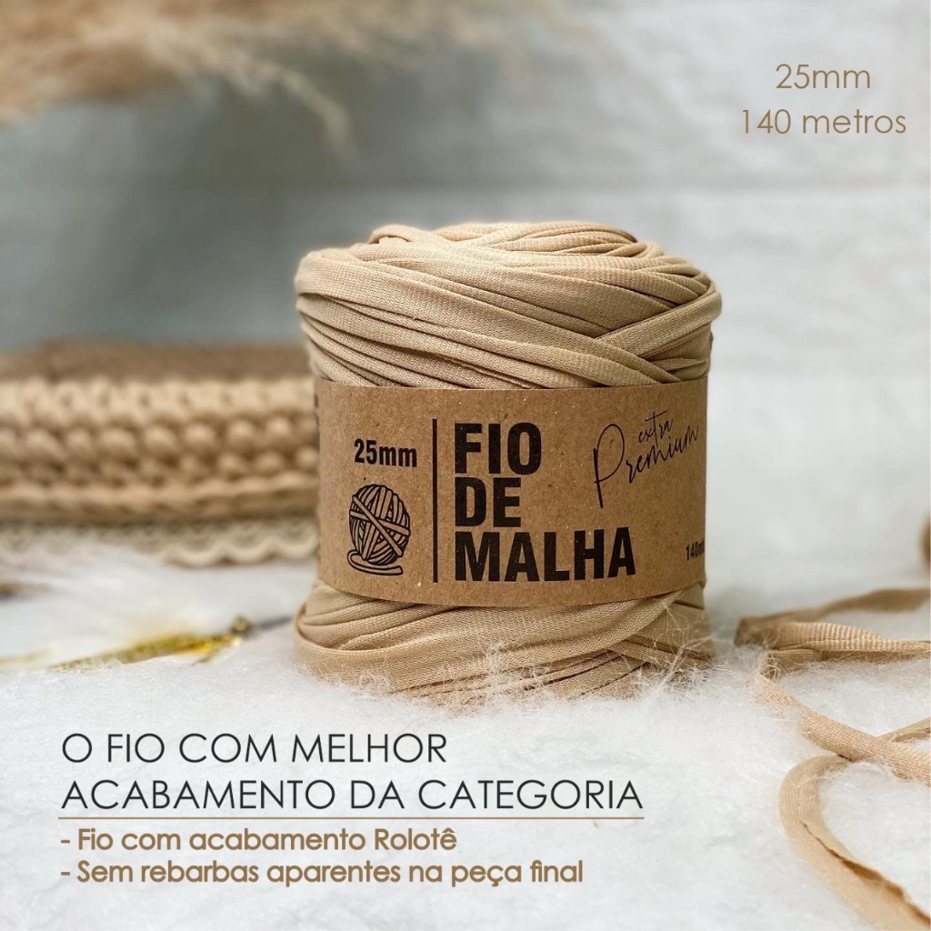Fio De Malha Extra Premium 140 Metros Fischer Cores PROMO em Oferta na Shopee