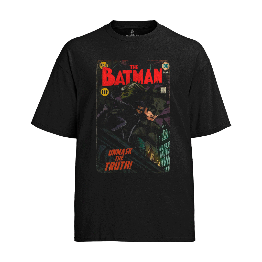 Camiseta Algodão Unissex Tshirt The Batman & Mulher Gato & Charada