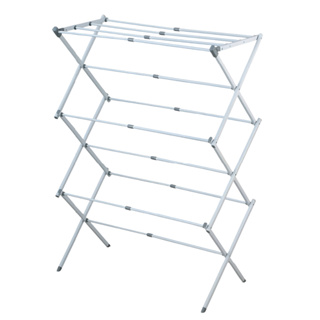 Varal Vertical De Chão Retrátil Dobrável 3 Andares Reforçado Extensível Apartamento Quintal em Oferta na Shopee