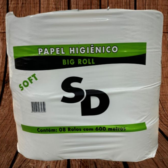 PAPEL HIGIENICO INSTITUCIONAL BIG ROLL SOFT SD COM 08 ROLOS PAPEL HIGIENICO INSTITUCIONAL BIG ROLL SOFT SD COM 08 ROLOS