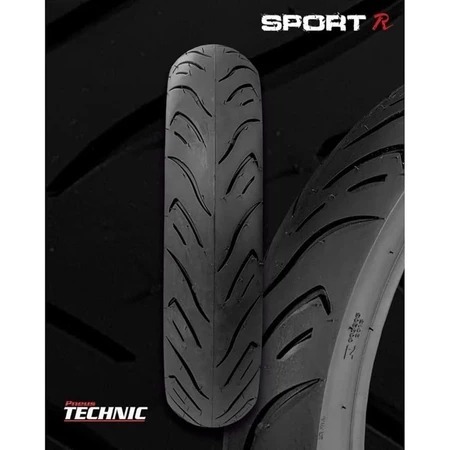 Pneu Technic SPORT R 90-90-18 57P TT Traseiro Com Camara CG Titan 125 / YBR 125 / YES / FAN 125 / CBX 150 · foto 2